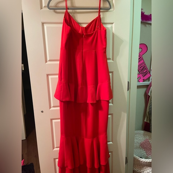 Lovers+Friends Meadow Red Gown - Picture 4 of 5